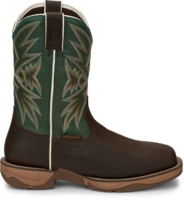 Image showing  Men's Bartlett 11 in. Wide Square Steel Toe Work Boot, Amber