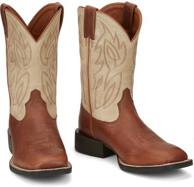 Image showing 6 th Justin Men's Canter Square Toe Western Boots, 11 in.