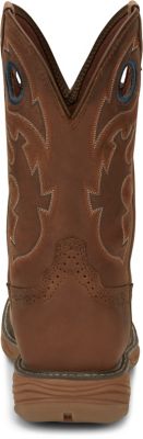 Image showing 5 th Justin Men's Soft Toe Rush Waterproof Round Work Boots, 11 in.