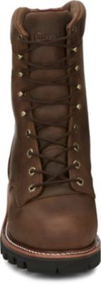 Image showing 3 th Chippewa Men's Waterproof Work Boots, 9 in., 59405 E 080