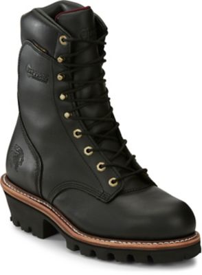 Chippewa Men's Waterproof 9 in. Waterproof Insulated Steel Toe Logger