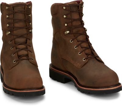 Image showing 4 th Chippewa Men's 8 in. Waterproof Soft Toe Insulated Work Boot