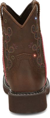Image showing 5 th Justin Glitzi Light-Up Western Boots