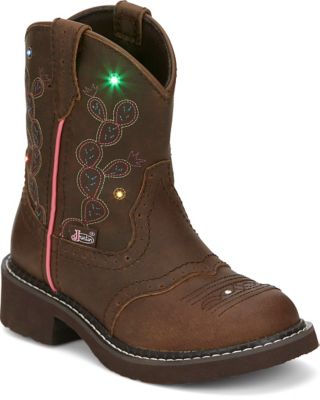 Justin Glitzi Light-Up Western Boots
