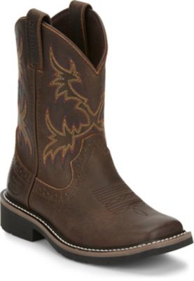 Justin Boys' Cattleman Western Boots