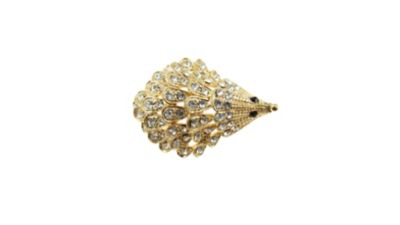 Buddy G's Stuck on You Porcupine Rhinestone Brooch Pin