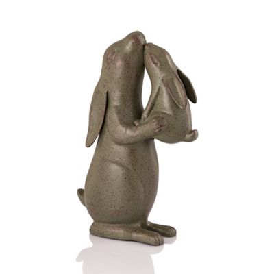 SPI Home Tender Moment Rabbits Garden Sculpture