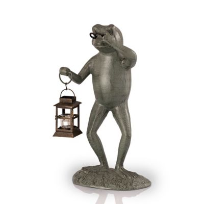 SPI Home Professor Frog Garden Lantern