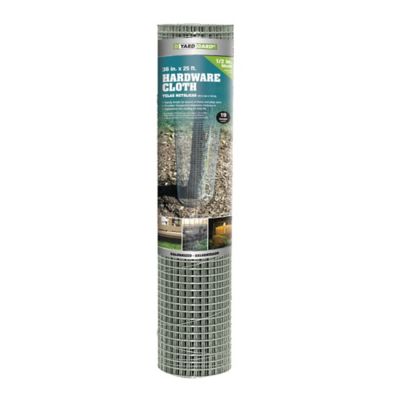 YARDGARD 25 ft. x 3 ft. 1/2 in. Mesh Hardware Cloth Animal Barrier