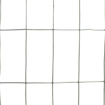Image showing 6 th YARDGARD 50 ft. x 4 ft. Welded Wire with 4 in. x 2 in. Mesh, Silver Metallic