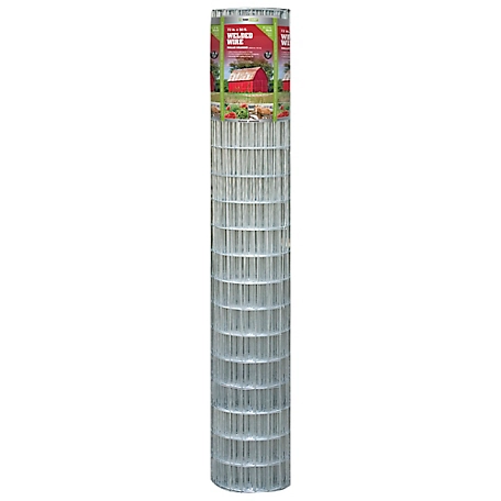 4 ft. x 100 ft. Galvanized Welded Wire Garden Fence, 2 in. x 4 in. Mesh at  Tractor Supply Co.