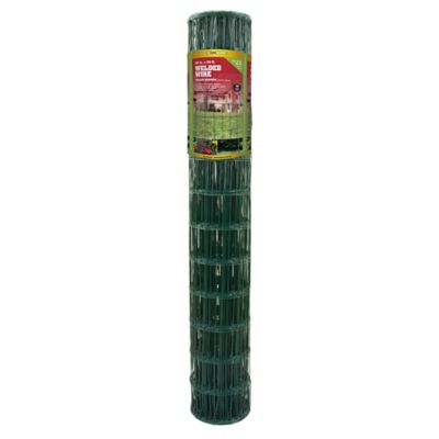 5' High 14 Gauge PVC Coated Welded Wire Dog Fence Kit - 2 x 2