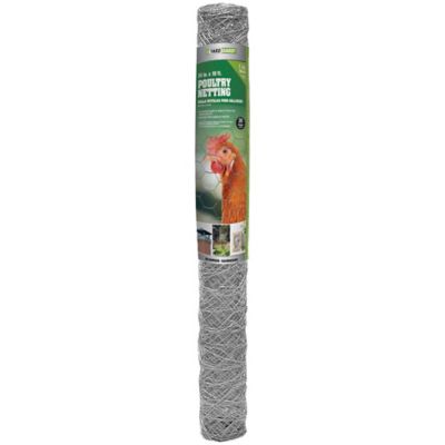 YARDGARD 10 ft. x 2 ft. Poultry Netting with 1 in. Mesh