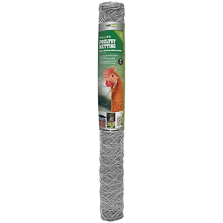 YARDGARD 10 ft. x 2 ft. Poultry Netting with 1 in. Mesh