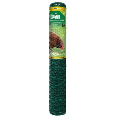 YARDGARD 25 ft. x 3 ft. Poultry Netting with 1 in. Mesh, 20 Ga.