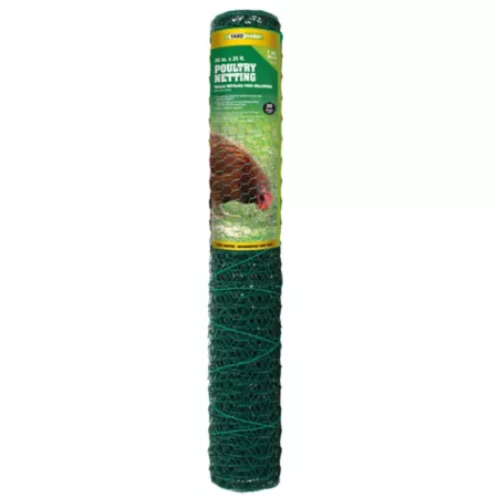 YARDGARD 25' x 3' Poultry Netting with 1" Mesh 20 Ga. Horse & Field Fencing