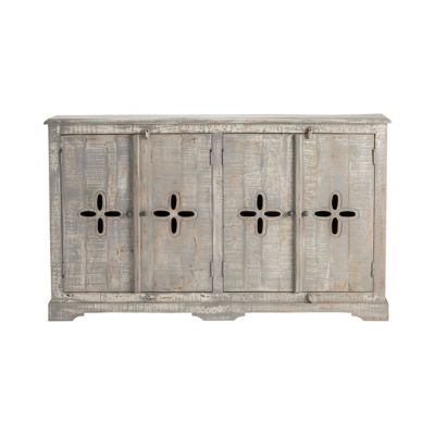Crestview Collection 4-Door Castleberry Sideboard, 13 in. x 68 in. x 40 in.