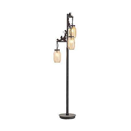 Crestview Collection 65.5 in. Fire Catcher Floor Lamp