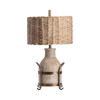 Crestview Collection 31 in. H Dairy Farm Table Lamp