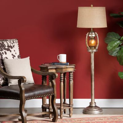 Image showing  62 in. Oil Lantern Floor Lamp