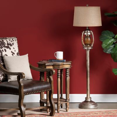 Image showing  62 in. Oil Lantern Floor Lamp