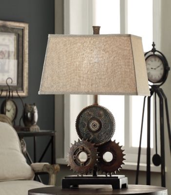 Image showing  29 in. H Gears Table Lamp
