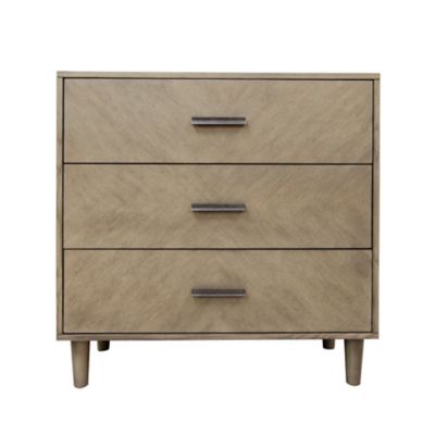 Crestview Collection 3-Drawer Hawthorne Estate Accent Chest