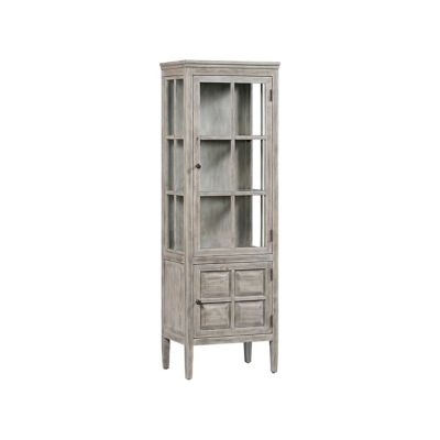 Crestview Collection 2-Door Hawthorne Estate Glass Curio Cabinet