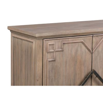 Image showing  4-Door Hawthorne Estate Raised Molding Sideboard, 62 in. x 14 in. x 35 in.