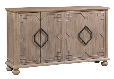 Image showing  4-Door Hawthorne Estate Raised Molding Sideboard, 62 in. x 14 in. x 35 in.