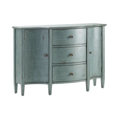 Image showing  2-Door/ 3-Drawer Abigail Brushed Cool Credenza, 54 in. x 18 in. x 36 in.