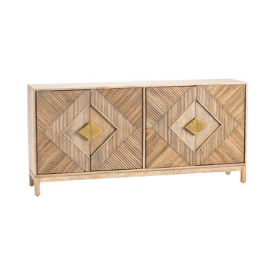 Crestview Collection 4-Door Brookline Mango Sideboard