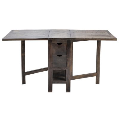 Image showing  Barnwell Dining Table, 60 in. x 27.5 in. x 30.25 in., Dark Brown