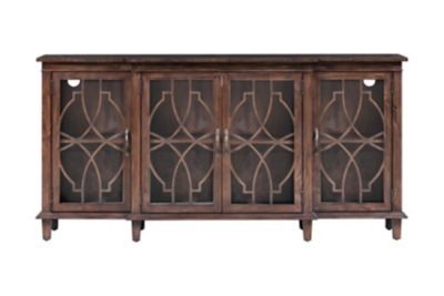 Crestview Collection 4-Door Hawthorne Estate Breakfront Sideboard