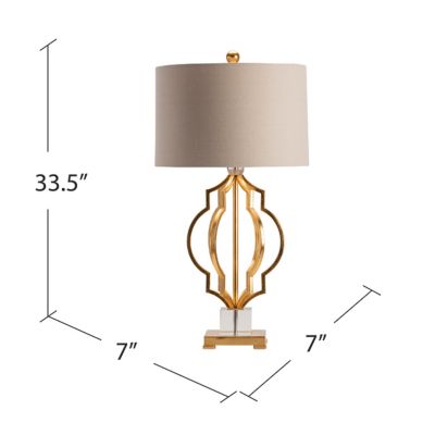 Image showing 8 th Crestview Collection 33.5 in. H Parisian Table Lamp