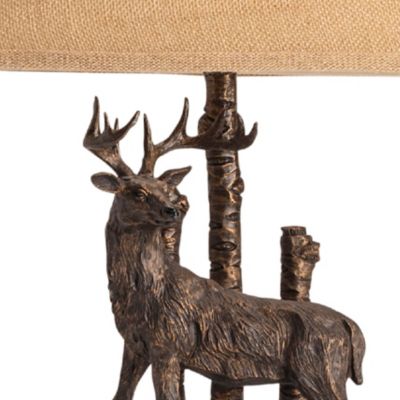 Image showing  26.5 in. H Deer Table Lamp