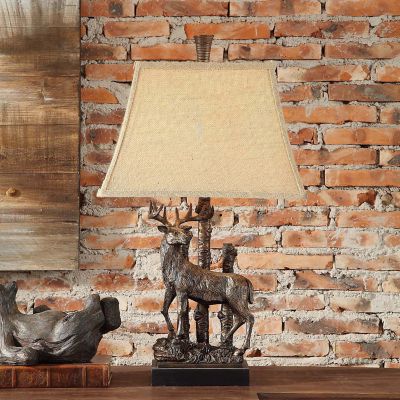 Image showing  26.5 in. H Deer Table Lamp