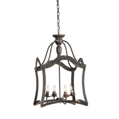 Crestview Collection 4-Light La Roux Chandelier