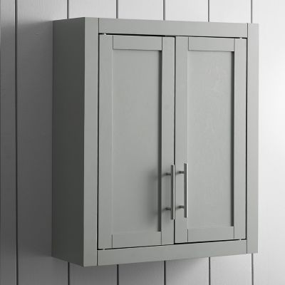 Image showing  22 in. x 26 in. MDF Savannah Wall Cabinet, Gray