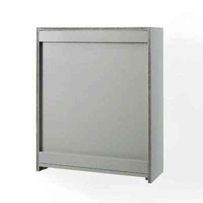 Image showing 7 th Crosley 22 in. x 26 in. MDF Savannah Wall Cabinet, Gray