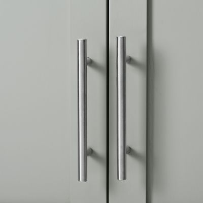 Image showing 9 th Crosley 22 in. x 26 in. MDF Savannah Wall Cabinet, Gray