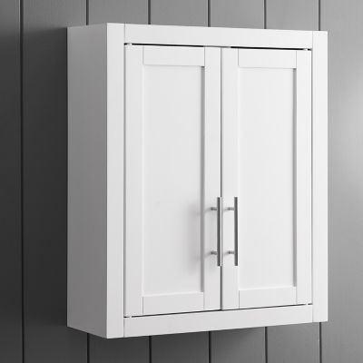 Image showing  22 in. x 26 in. MDF Savannah Wall Cabinet, White