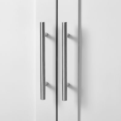 Image showing 9 th Crosley 22 in. x 26 in. MDF Savannah Wall Cabinet, White