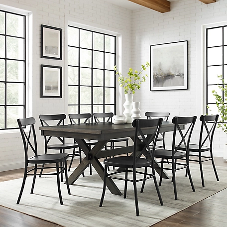 Crosley 9 pc. Hayden Dining Set with Camille Chairs