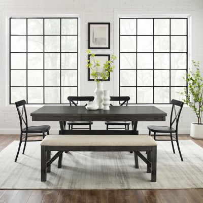 Image showing  6 pc. Hayden Dining Set with Camille Chairs