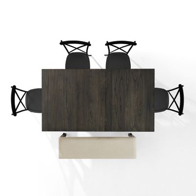 Image showing 5 th Crosley 6 pc. Hayden Dining Set with Camille Chairs