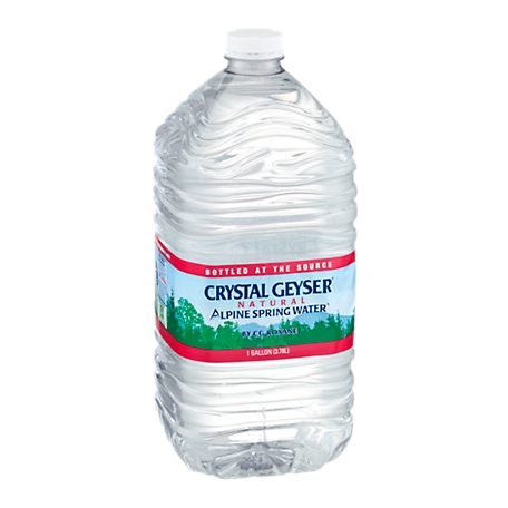 Crystal Geyser Alpine Spring Water Bottle, 0 75140 00515 4