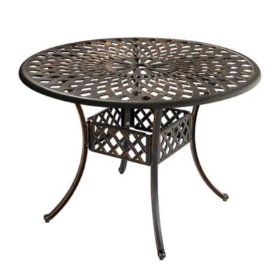 Image showing 8 th Nuu Garden Outdoor 5 pc. Cast Aluminum Dining Set