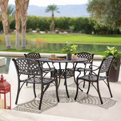 Image showing 9 th Nuu Garden Outdoor 5 pc. Cast Aluminum Dining Set