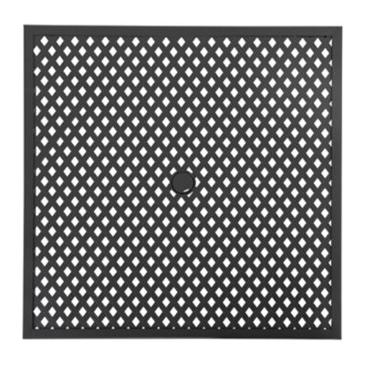 Image showing 7 th Nuu Garden 28 in. Square Bar Table with Umbrella Hole